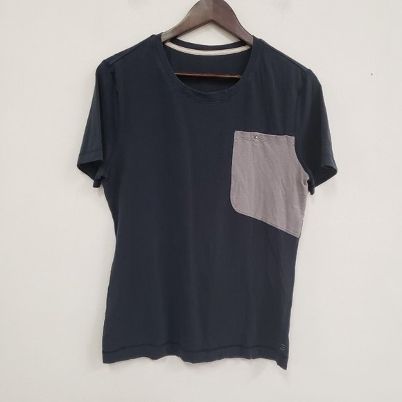 lululemon athletica Other - Lululemon Mens Post Surf Tee Shirt Size S Blue Short Sleeve Lightweight Active